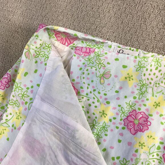 Lilly Pulitzer Y2K Floral Pleated A-Line Skirt Size 2 Vintage Preppy Style - Picture 3 of 6